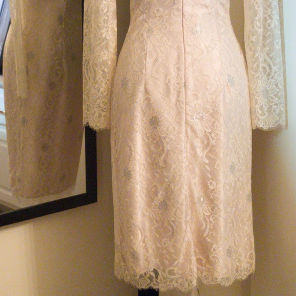 Scott McClintock Ivory Lace Mother of Bride dress - Picture 5 of 6